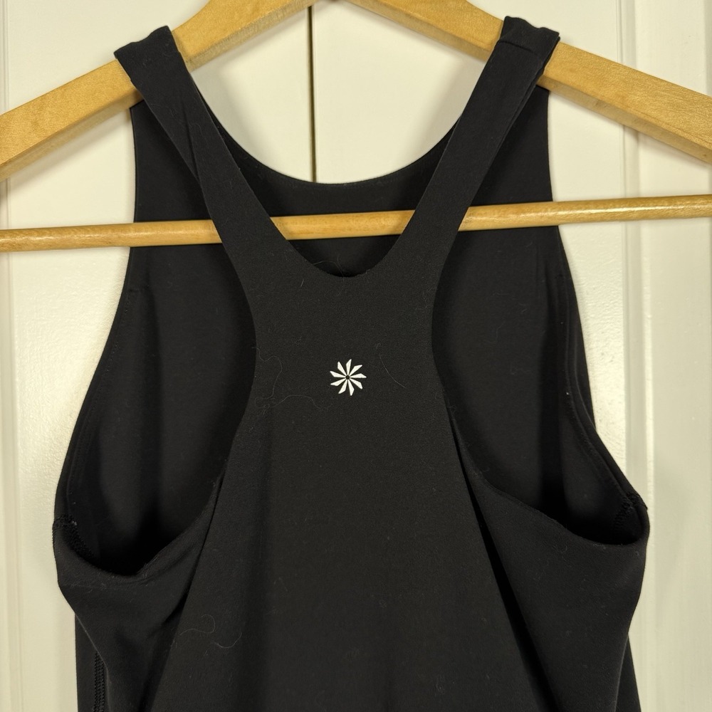 ATHLETA Women's Conscious Tank Dress Athletic Black Athleisure Pockets Size XXS - Picture 9 of 10